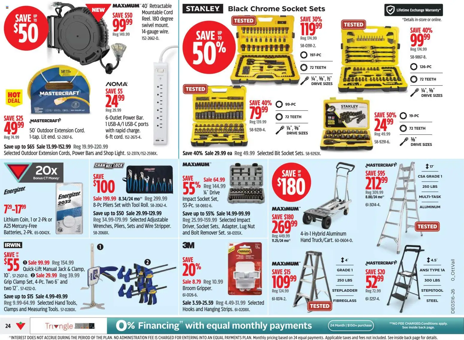 Canadian Tire weekly flyer - page 24- valid from Apr 16, 2026