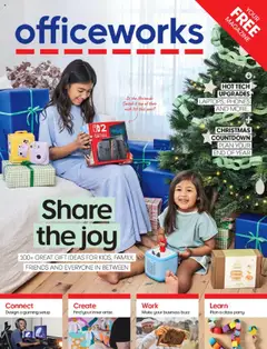 Officeworks catalogue preview - valid from 13/10/2025