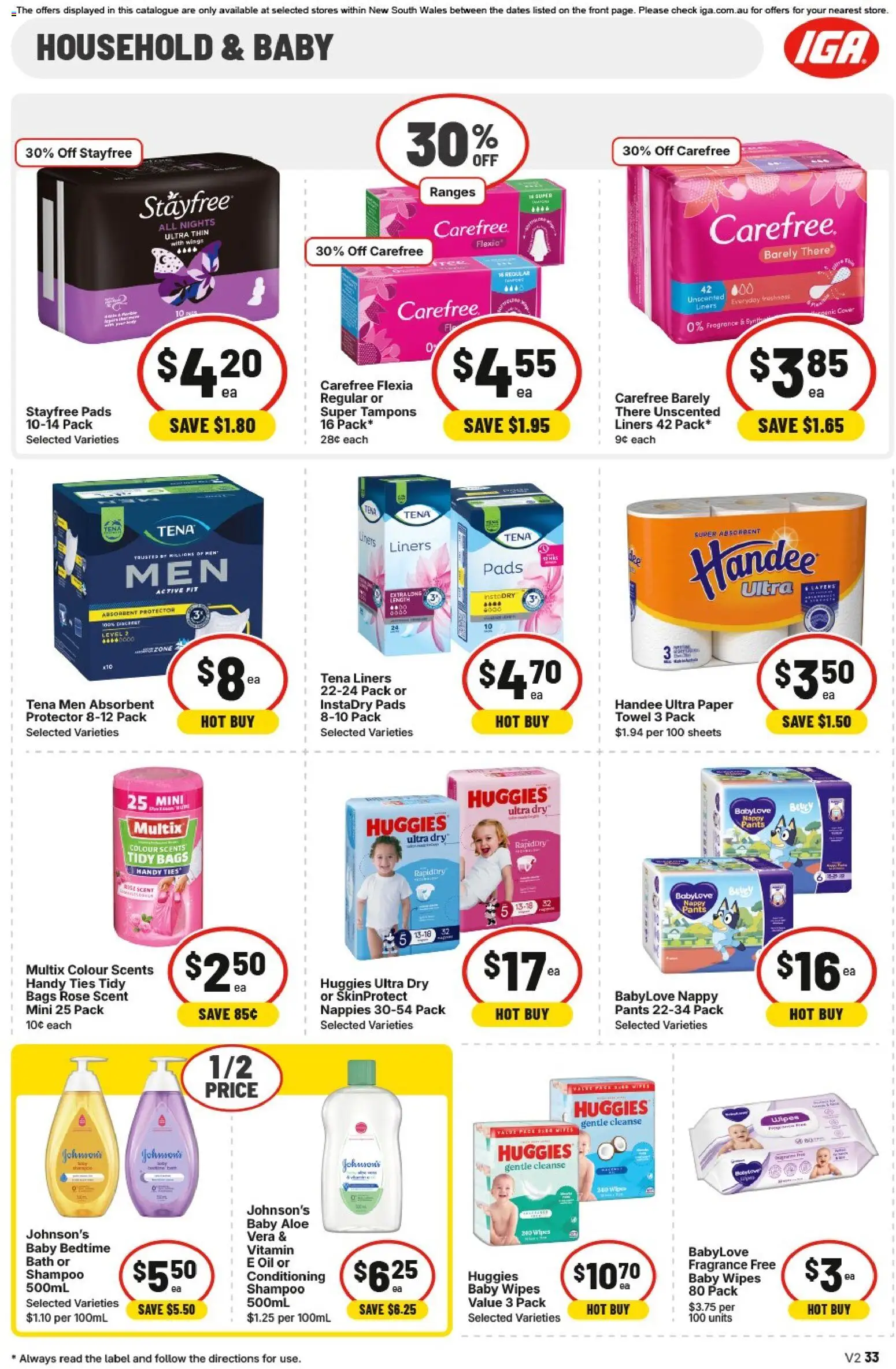 IGA Catalogue NSW - page 32- valid from 14/01/2026