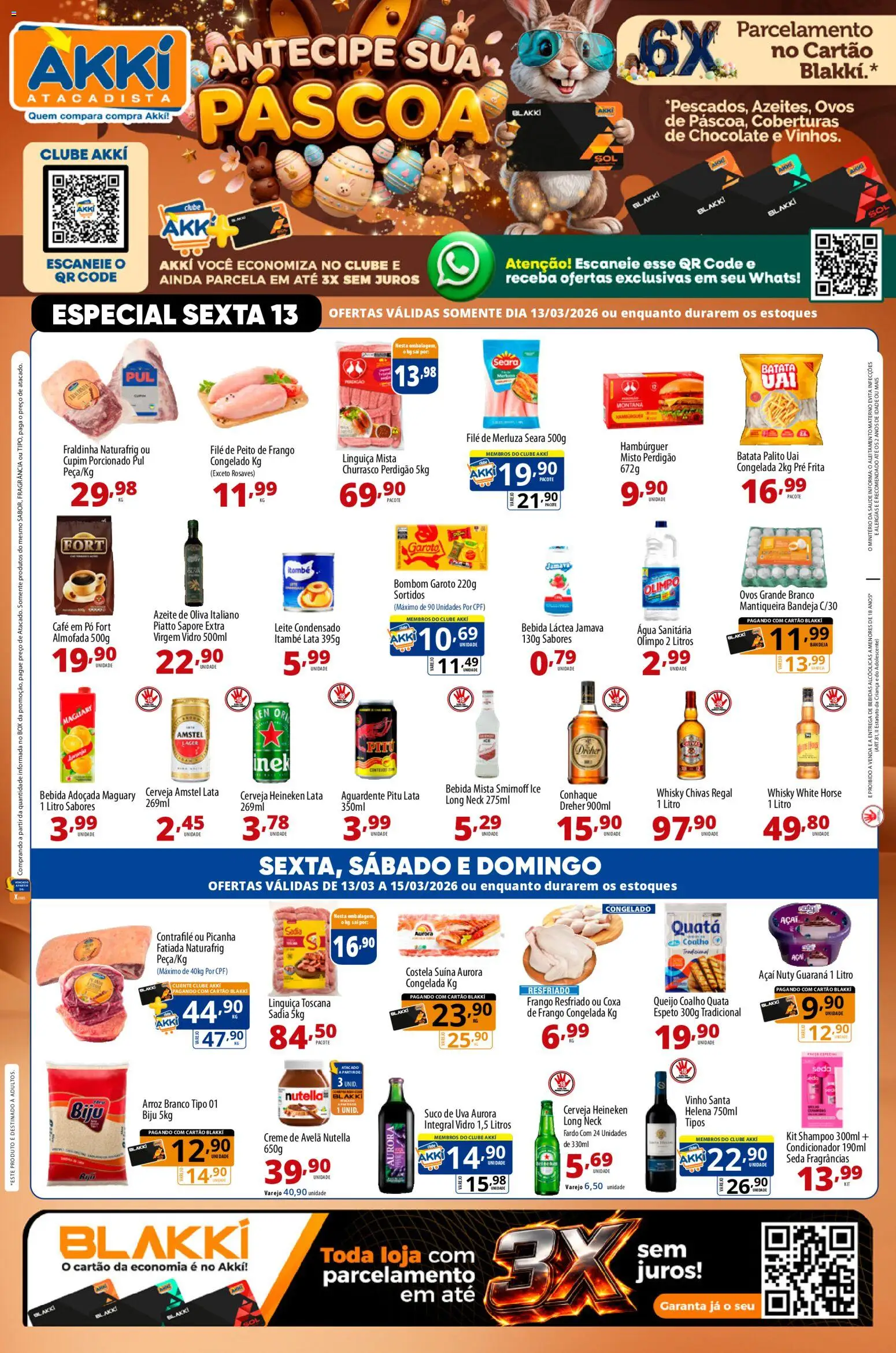 Akki Atacadista - Ofertas da semana - página 1- válido a partir de 13/03/2026
