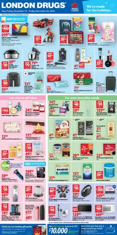 Preview London Drugs weekly flyer / circulaire valid from Dec 19, 2025