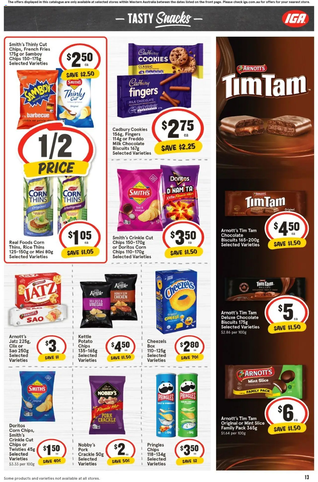 IGA Catalogue WA - page 13- valid from 16/07/2025