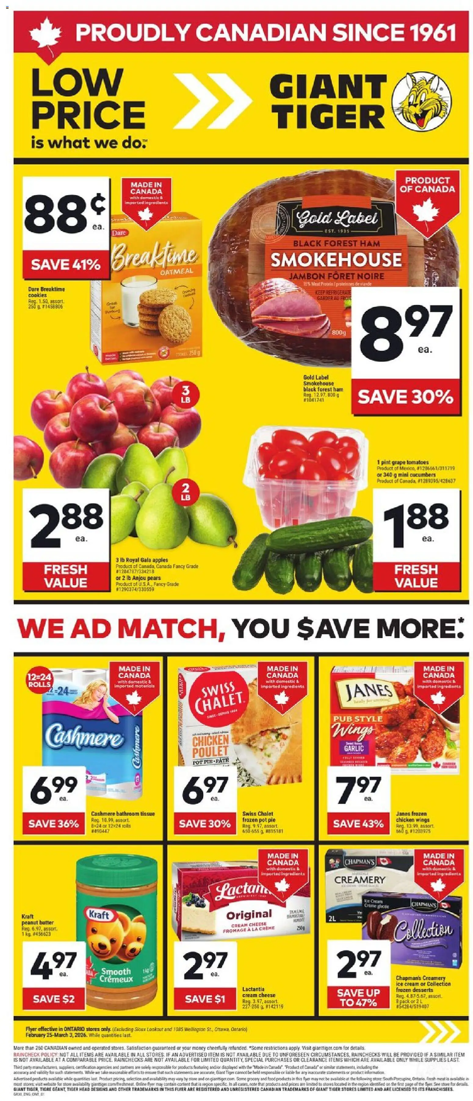 Giant Tiger Weekly Flyer - page 1- valid from Feb 25, 2026