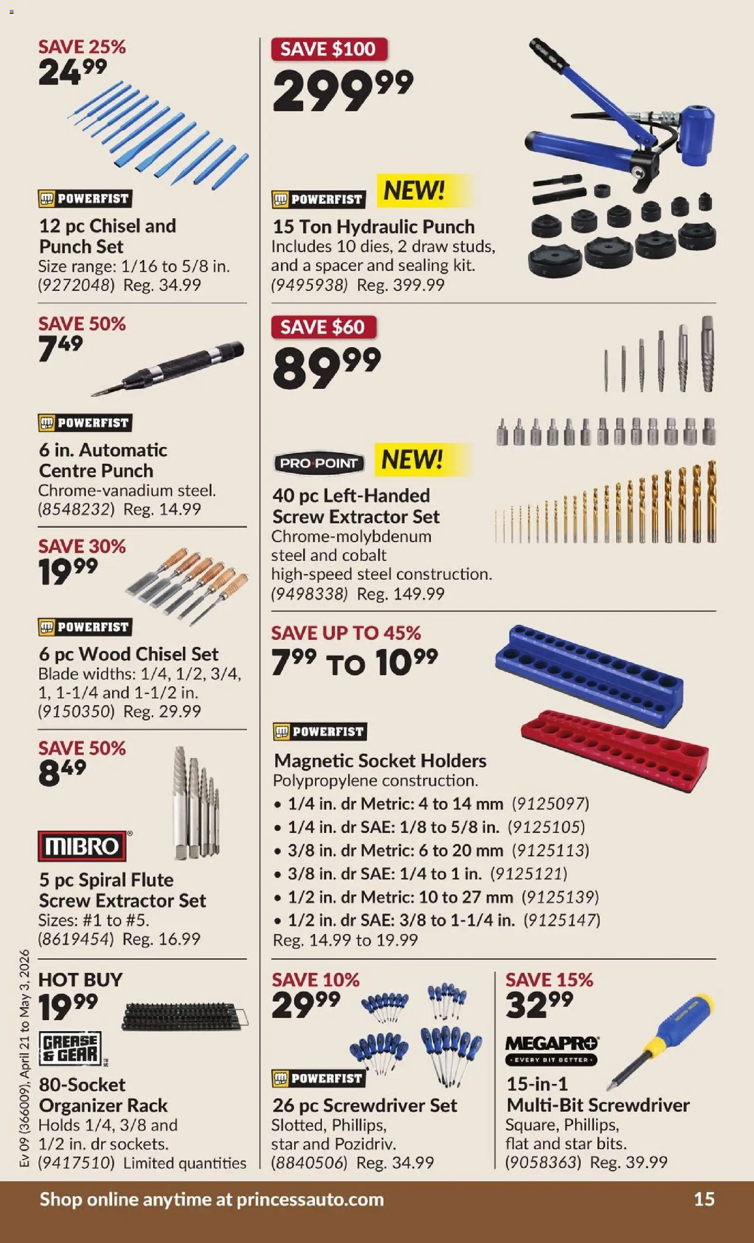 Princess Auto flyer - 2 Week Sale! - page 20- valid from Apr 21, 2026