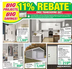 Preview Menards Weekly Ad valid from 11/13/2025