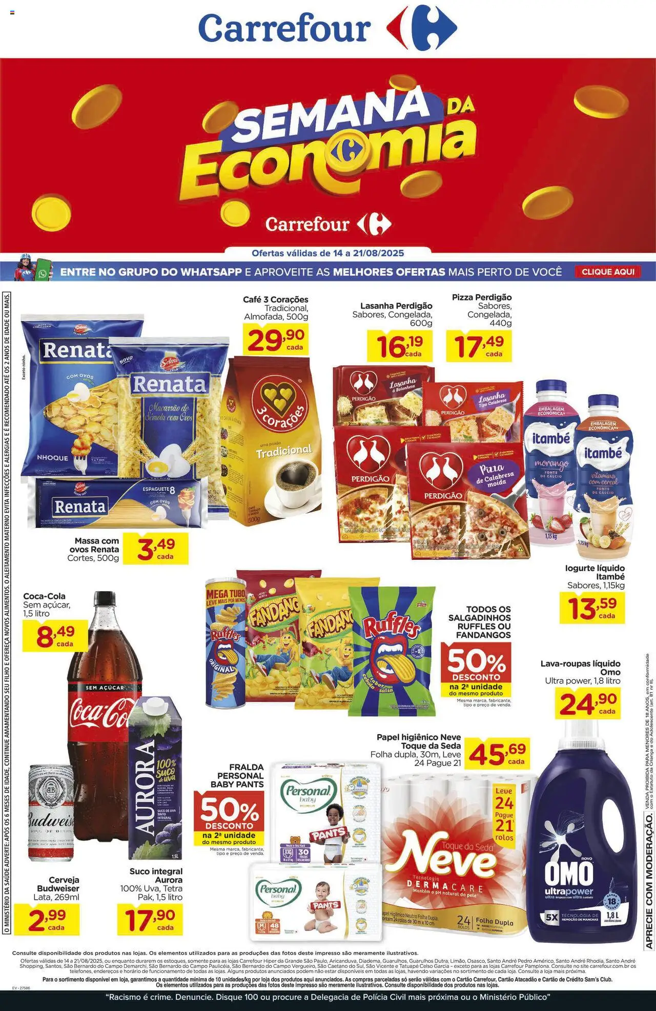 Carrefour - Ofertas da semana - página 1- válido a partir de 14/08/2025
