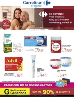 Pré-visualização Carrefour ofertas Drogaria válida a partir de 01/03/2026
