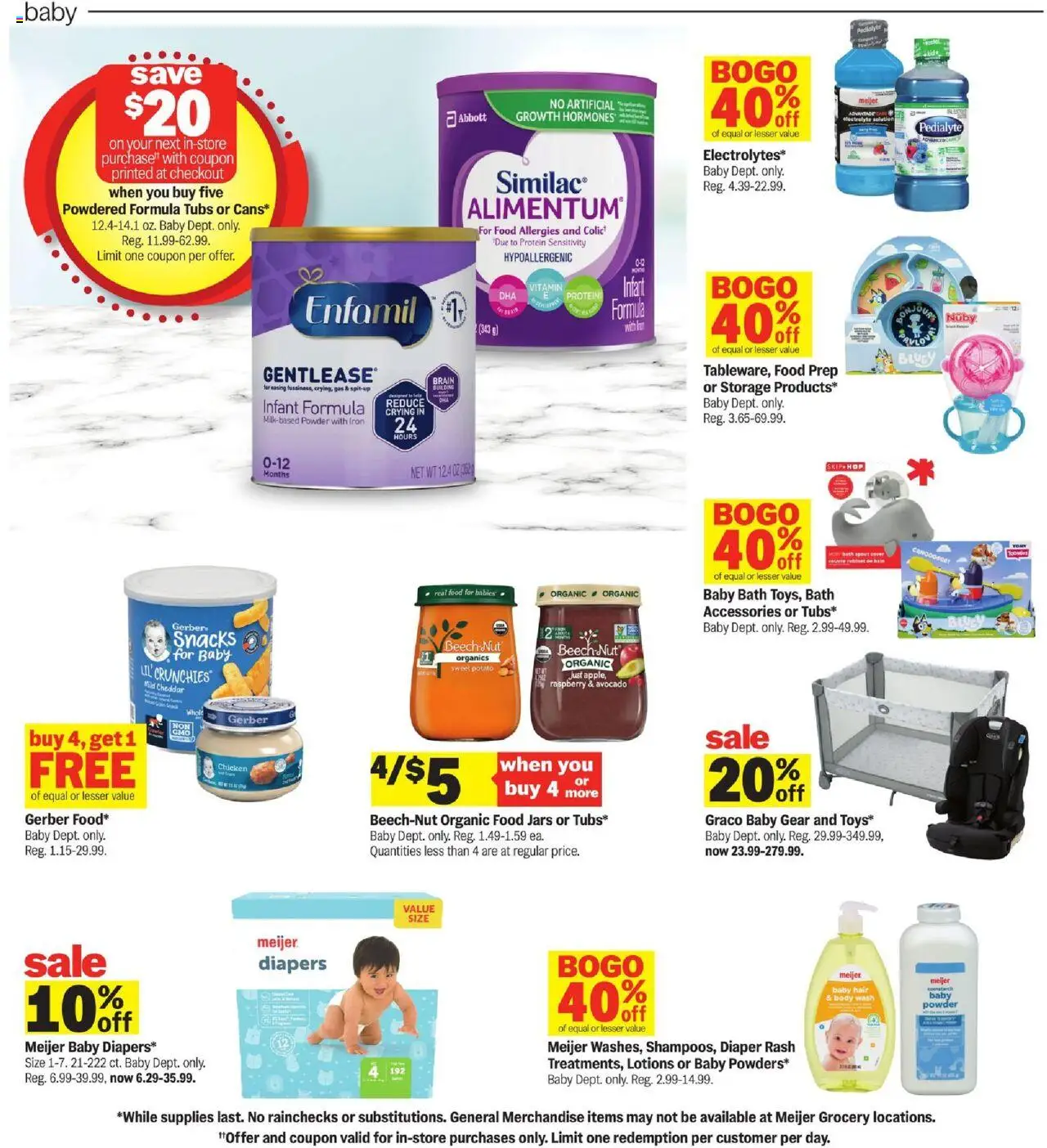 Meijer Weekly Ad - MI - page 37- valid from 07/20/2025
