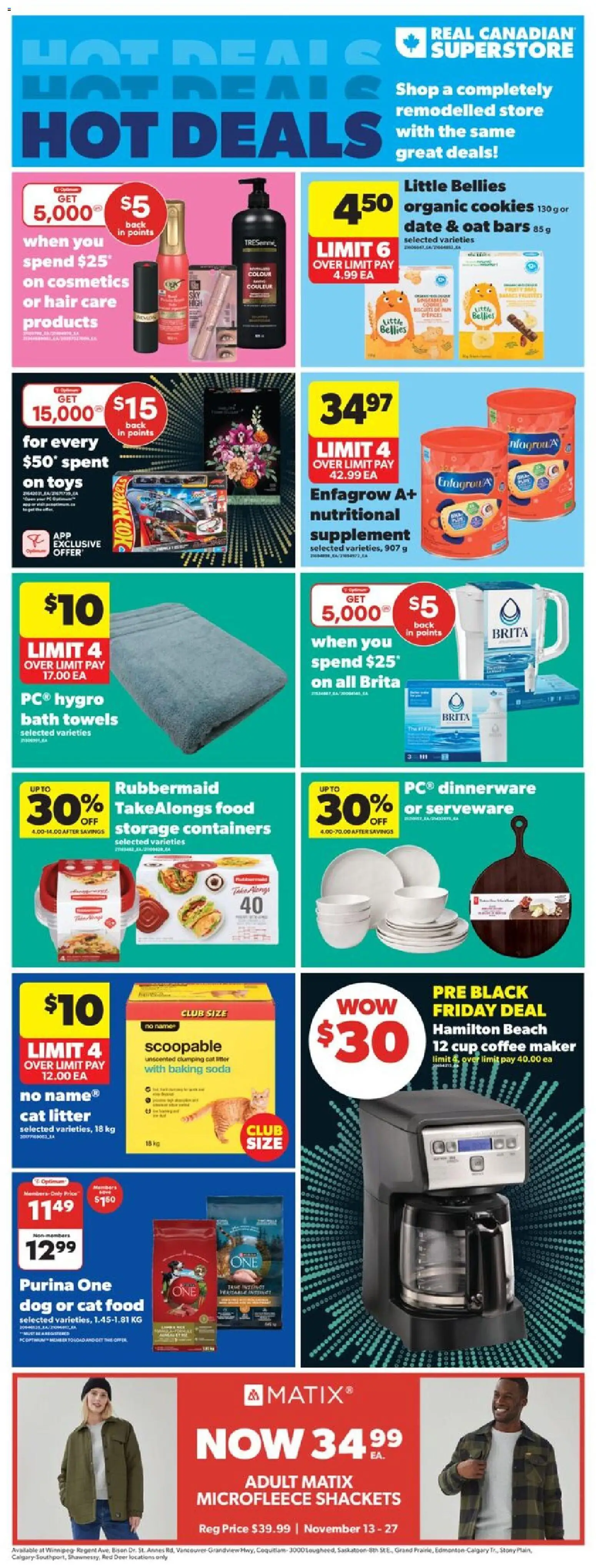 Real Canadian Superstore - Weekly Flyer - NU - page 1- valid from Nov 13, 2025