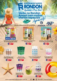 Pré-visualização Supermercados Rondon - Ofertas de Verao válida a partir de 18/12/2025