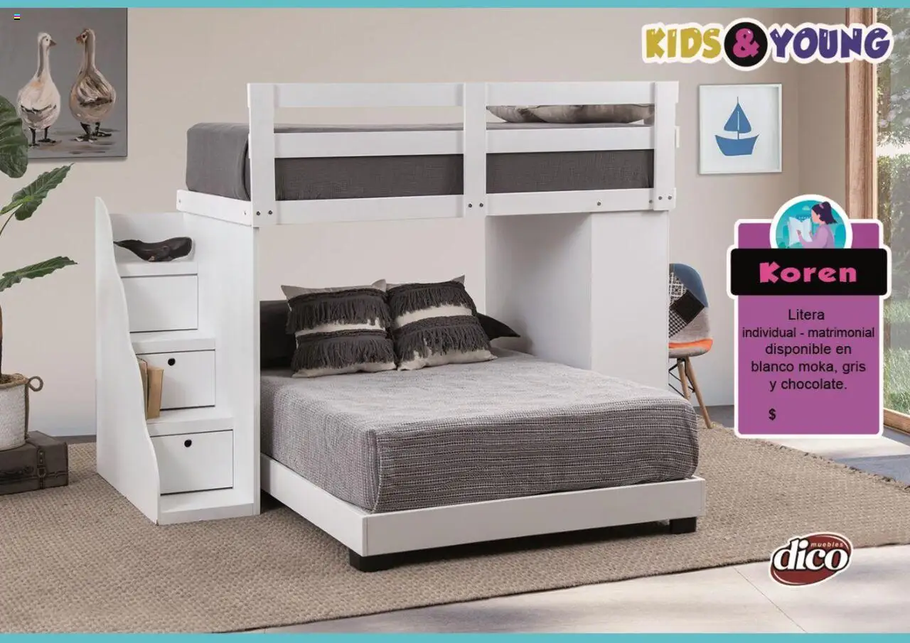 Muebles Dico catálogo Kids & Young  - página 18- válido desde 25/10/2024