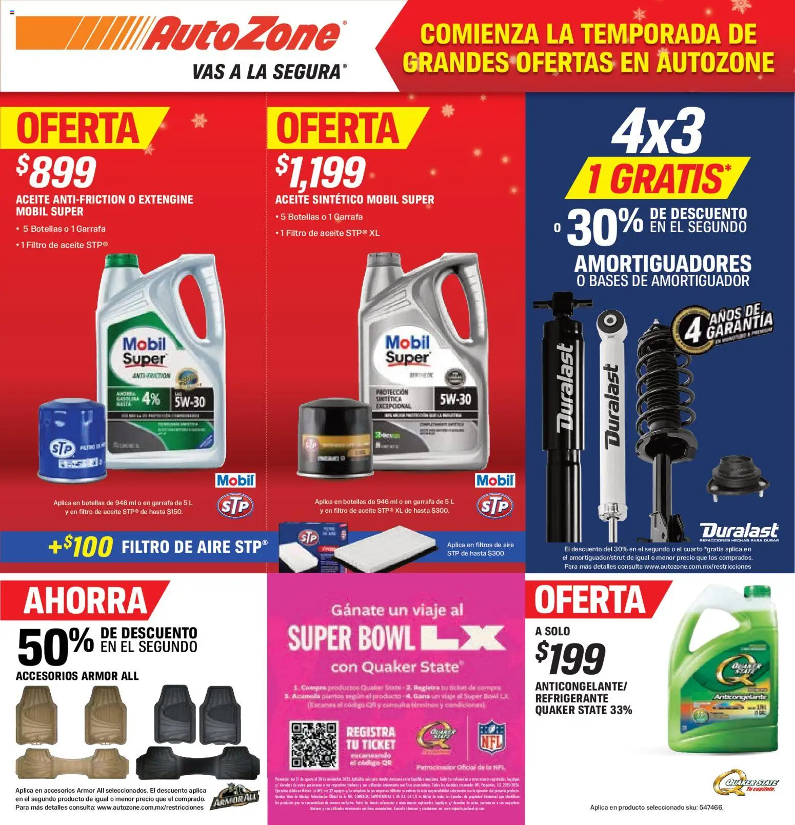 AutoZone catálogo - página 1- válido desde 30/10/2025