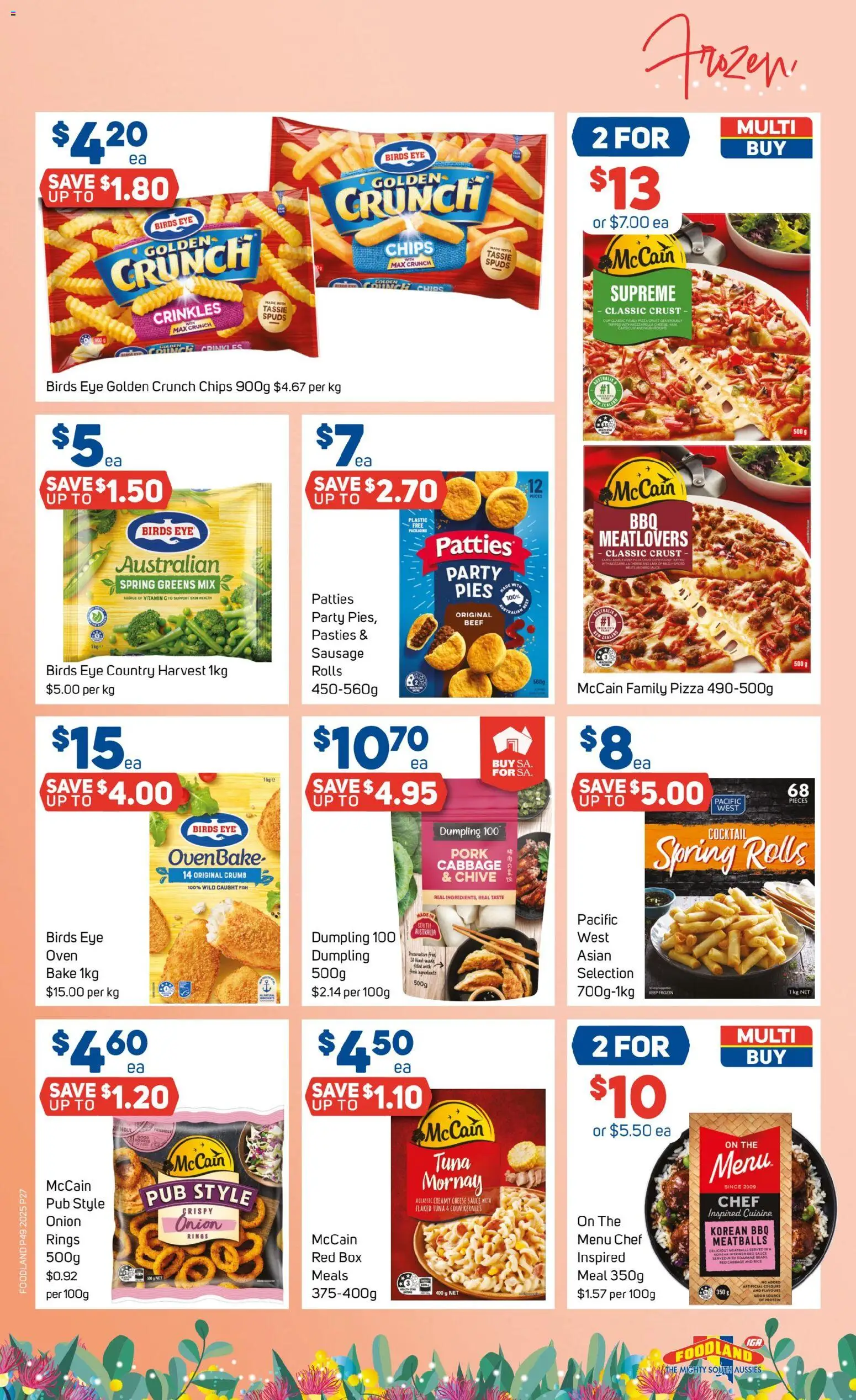 Foodland  Catalogue  - page 27- valid from 03/12/2025