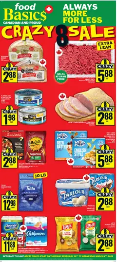 Preview Food Basics weekly flyer / circulaire valid from Feb 26, 2026