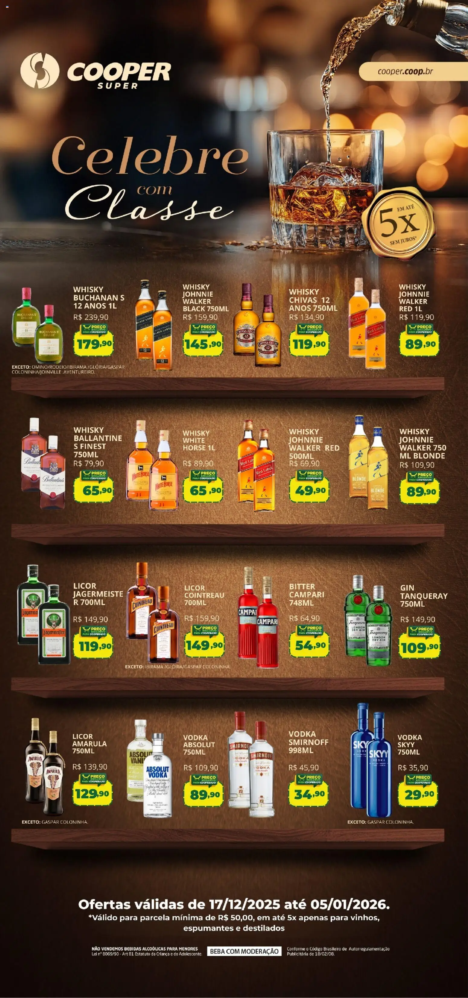 Cooper - Ofertas Celebre Com Classe - página 1- válido a partir de 17/12/2025
