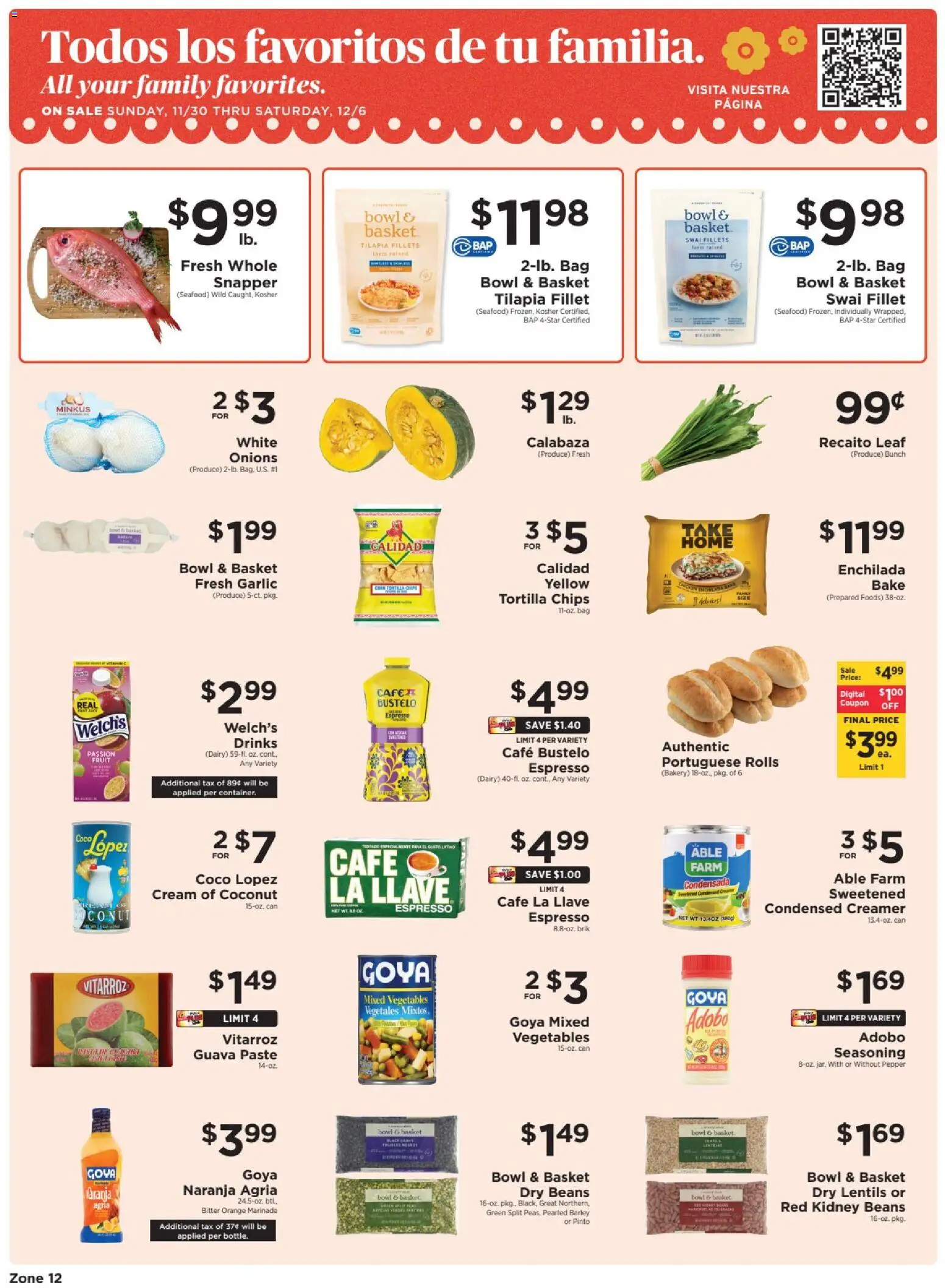 ShopRite Shop Hispanic - page 1- valid from 11/30/2025