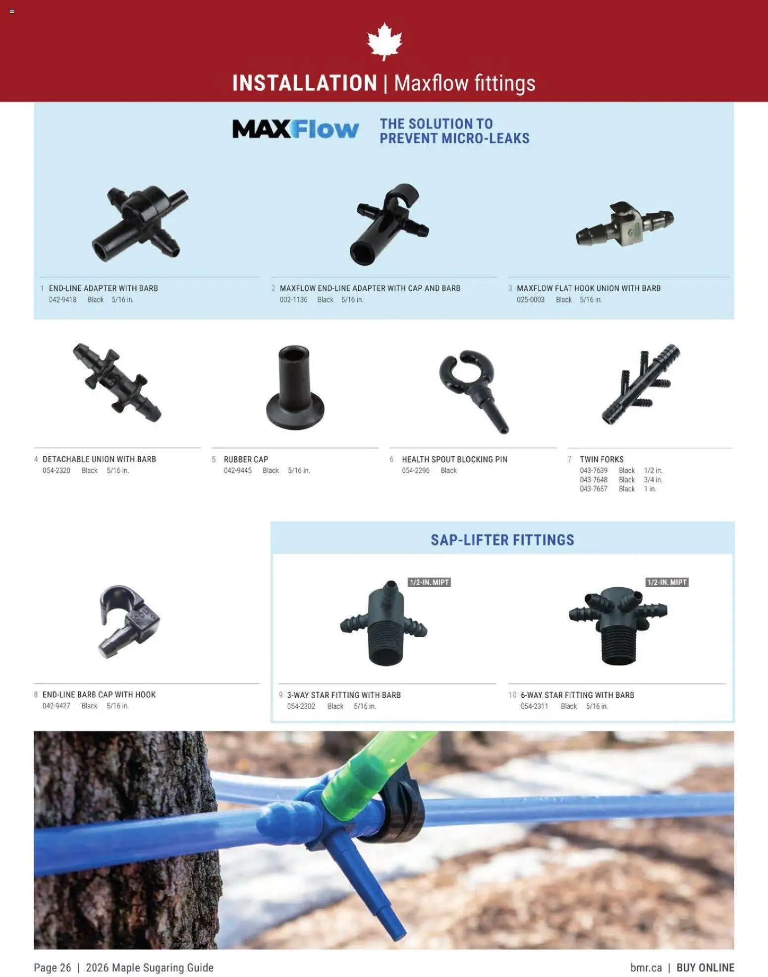BMR - Agrizone Maple Sugaring Guide - page 26- valid from Jan 1, 2026