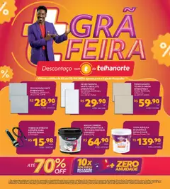 Pré-visualização Telhanorte - Ofertas atuais válida a partir de 02/10/2025