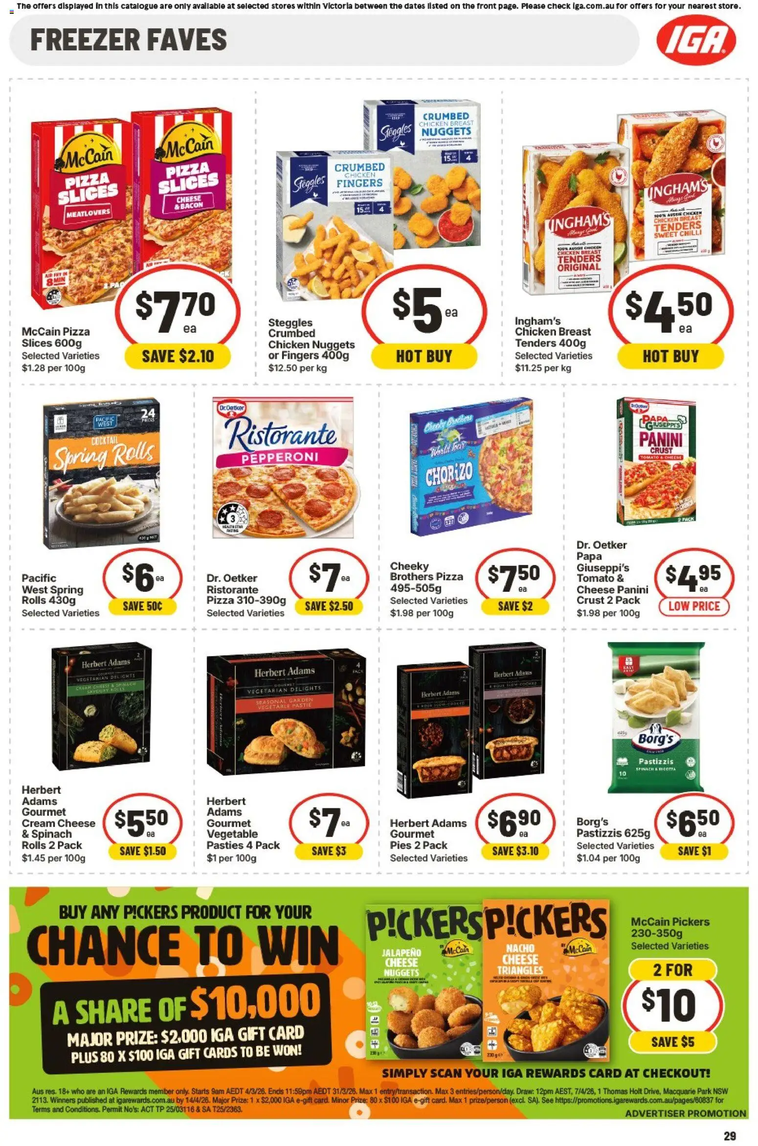 IGA catalogue  - page 32- valid from 04/03/2026