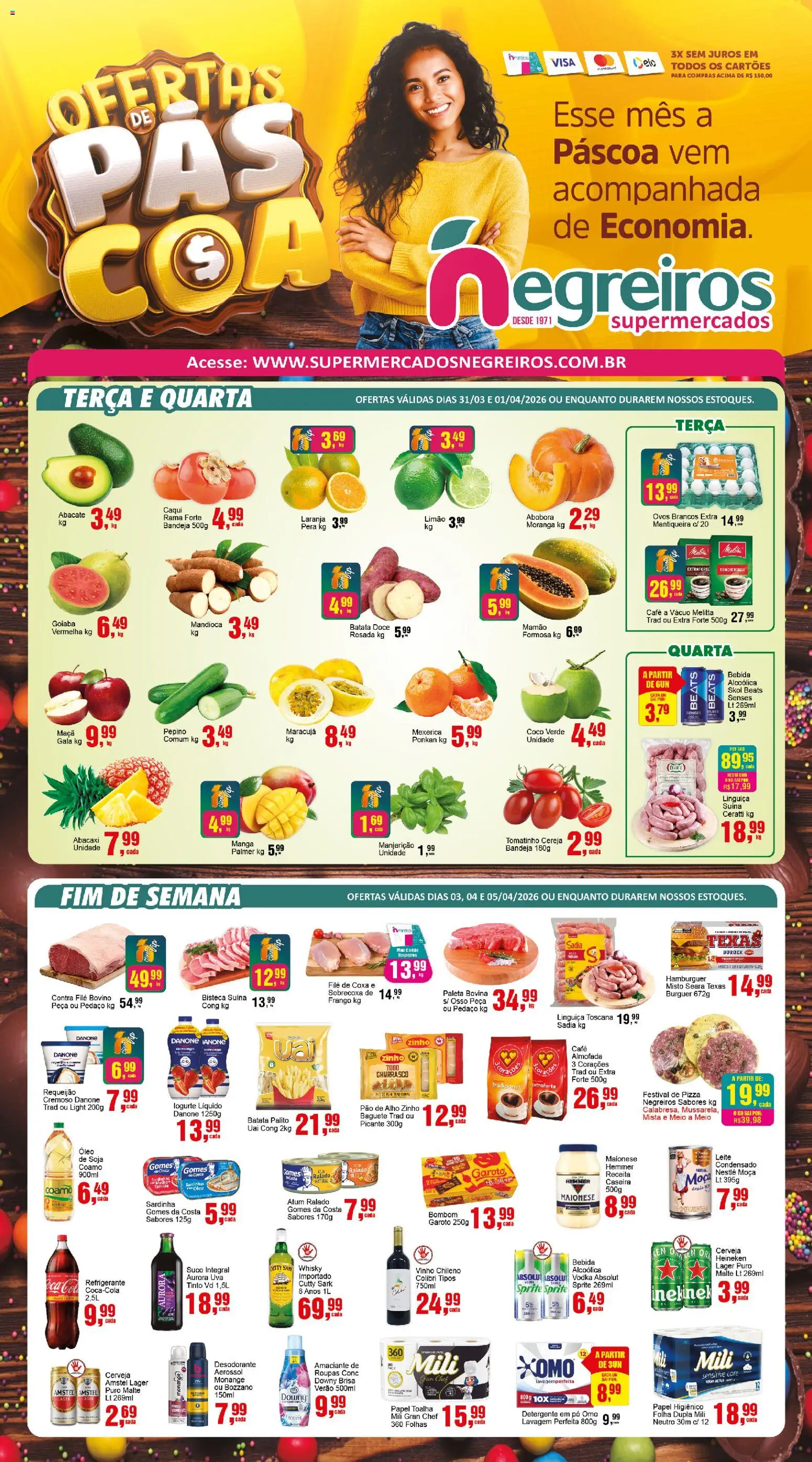 Negreiros - Ofertas da semana - página 1- válido a partir de 31/03/2026
