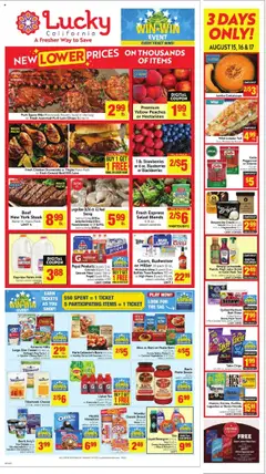 Preview Lucky Supermarkets Weekly - CA valid from 08/13/2025
