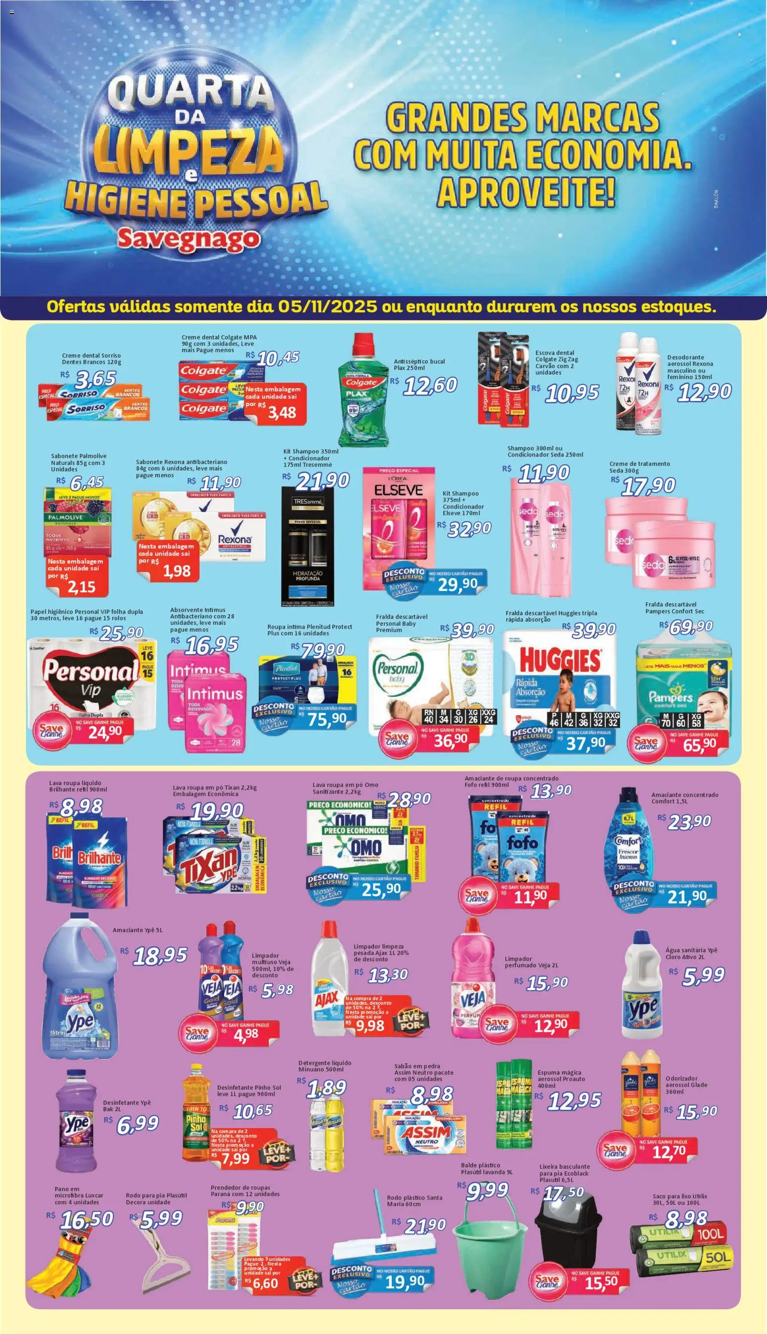 Savegnago - Ofertas da semana - página 1- válido a partir de 05/11/2025
