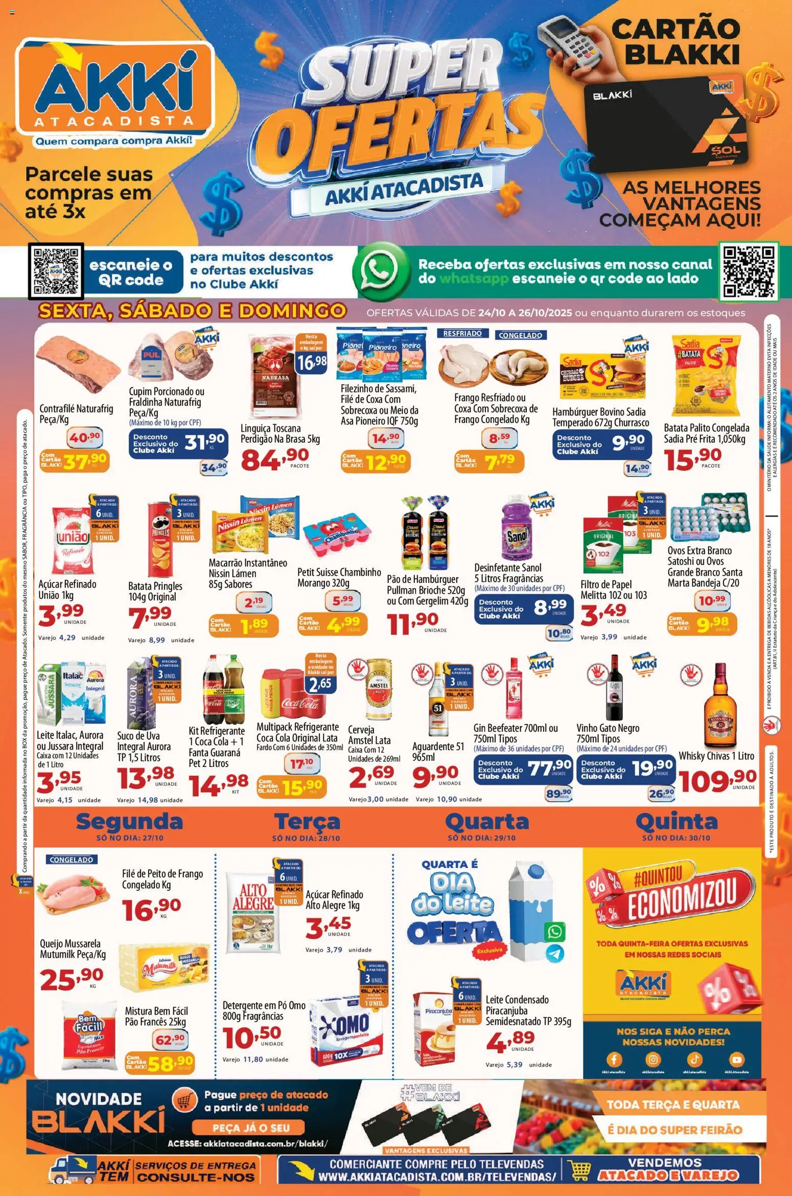 Akki Atacadista - Ofertas da semana - página 1- válido a partir de 24/10/2025
