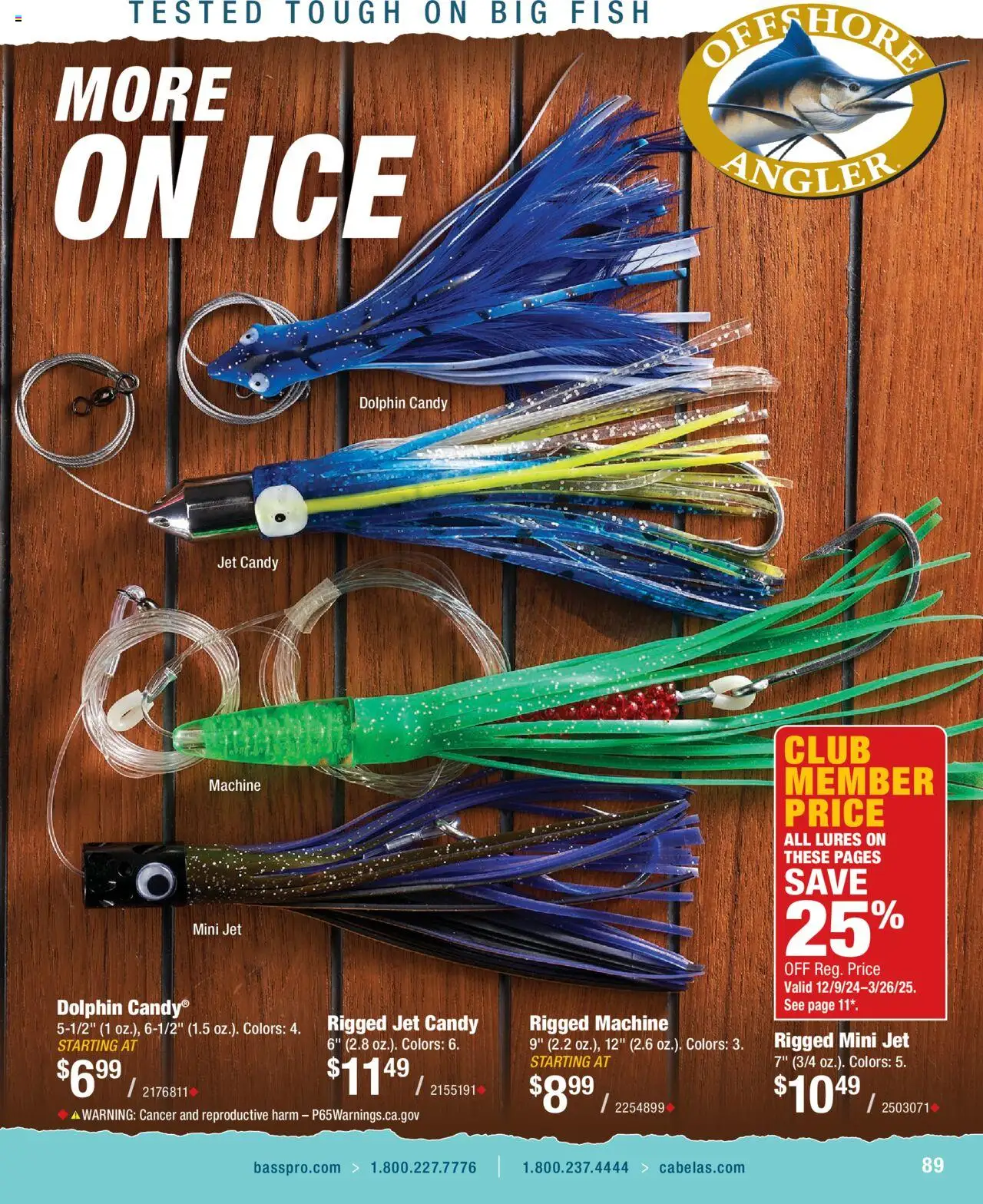 Bass Pro Saltwater Specialist 25 - page 89- valid from 01/01/2025