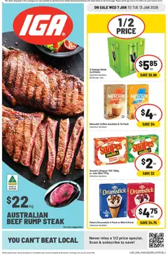 IGA catalogue preview - valid from 07/01/2026