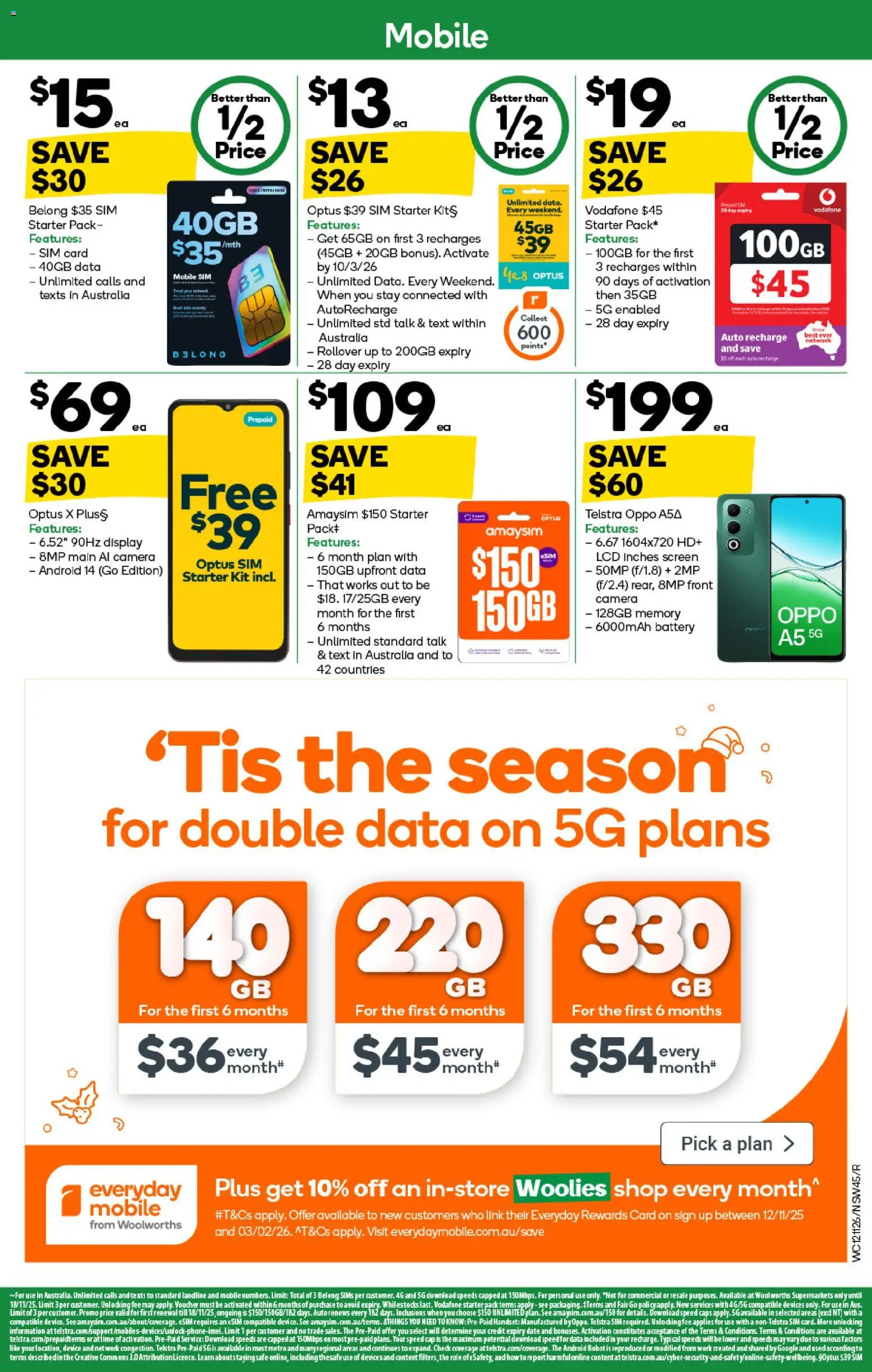 Woolworths Black Friday - page 45- valid from 12/11/2025