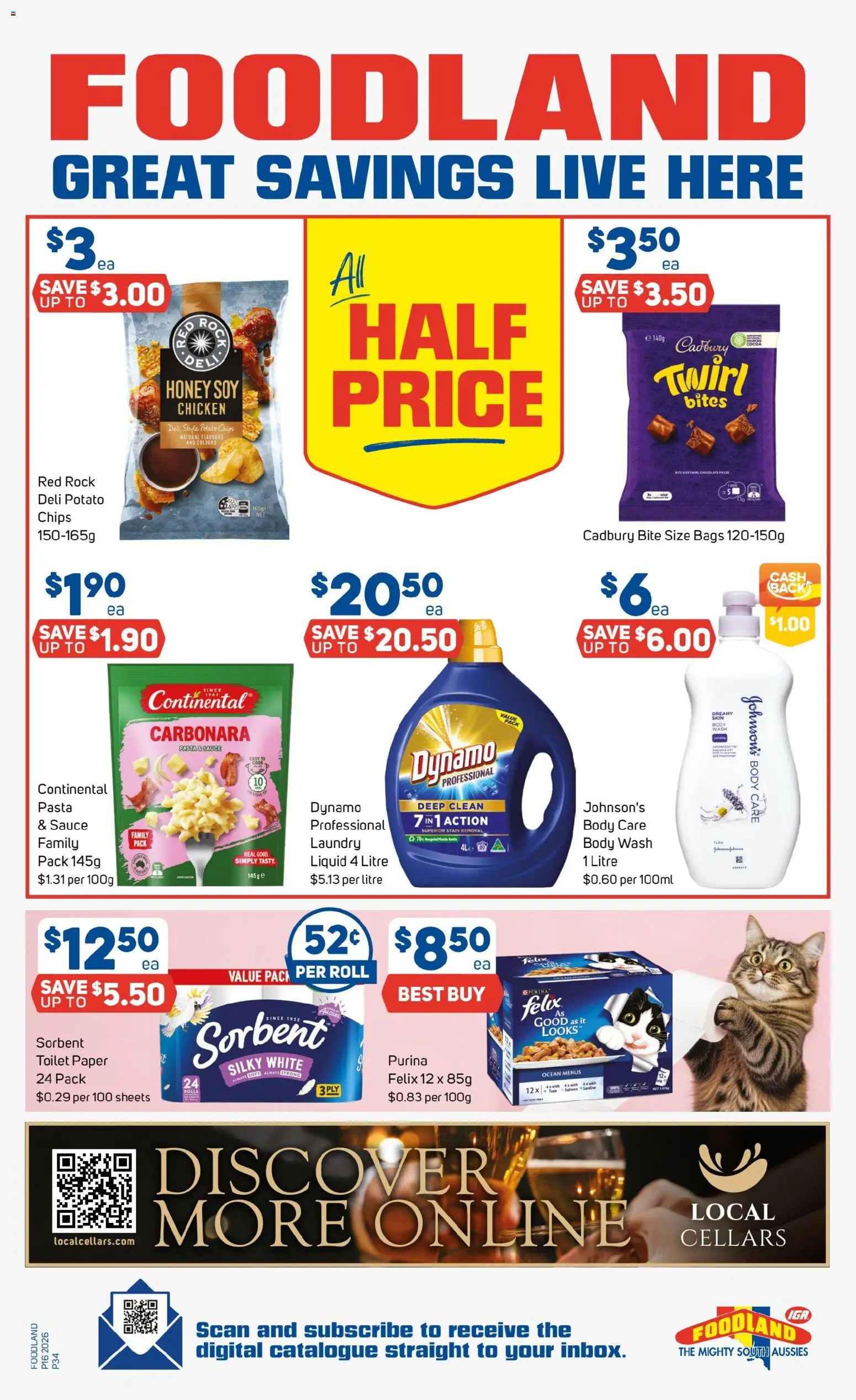 Foodland catalogue  - page 34- valid from 15/04/2026