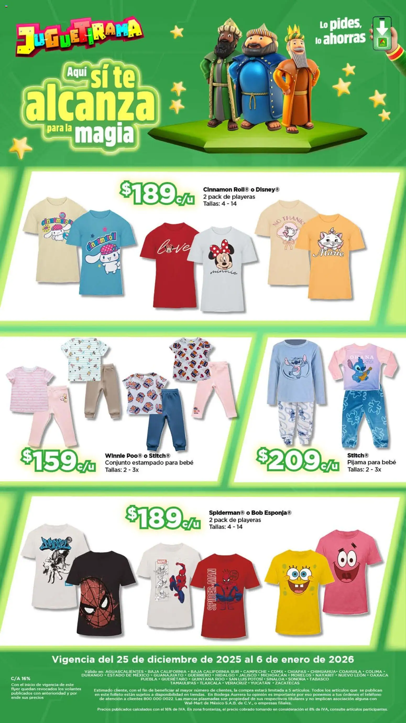 Bodega Aurrerá folleto Juguetirama - página 1- válido desde 25/12/2025