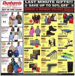 Preview Dunham's Sports Weekly Ad valid from 12/06/2025