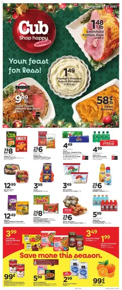 Preview Cub Foods Weekly Ad valid from 12/21/2025