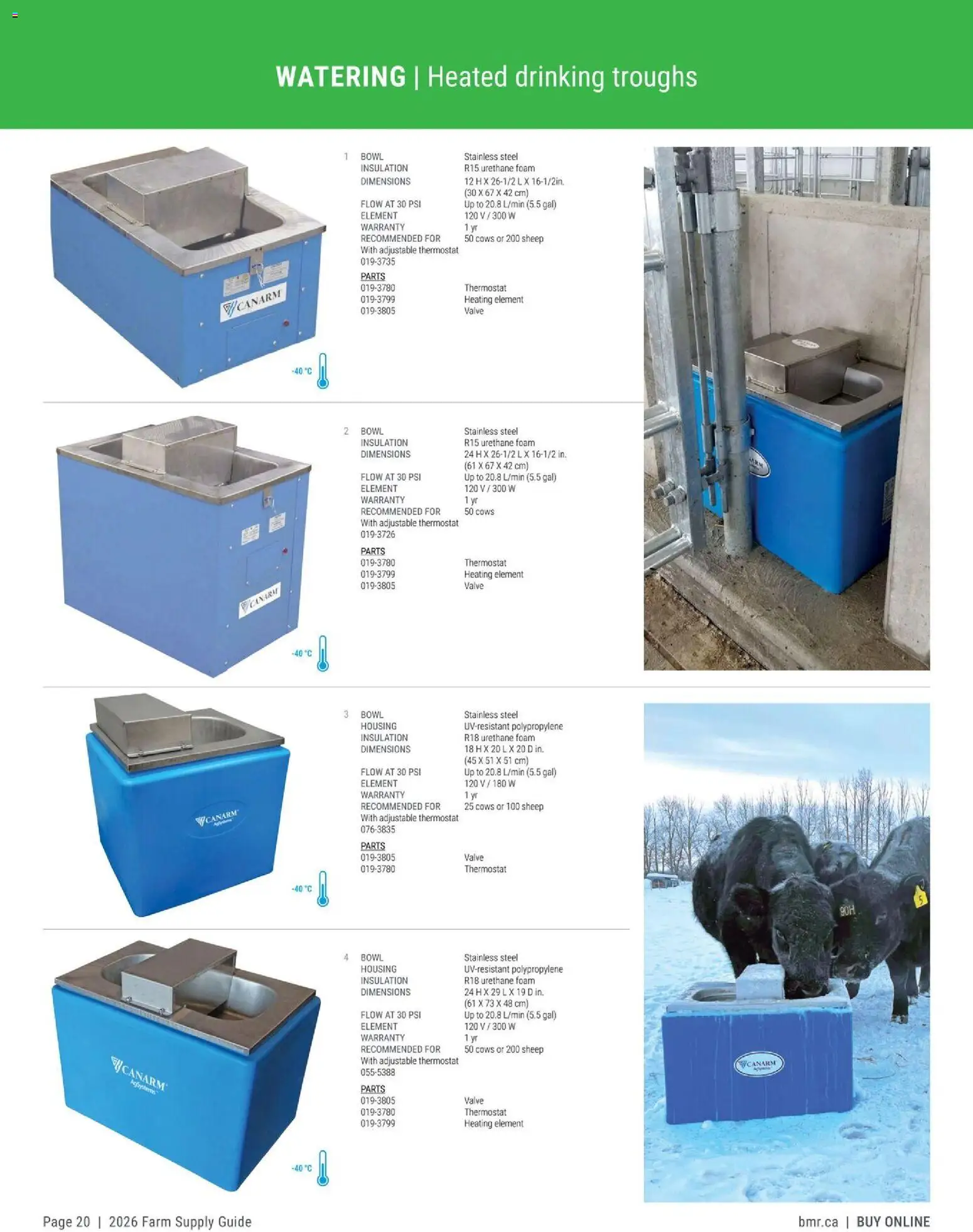 BMR - Agrizone - 2026 Farm Supply Guide - page 20- valid from Jan 9, 2026