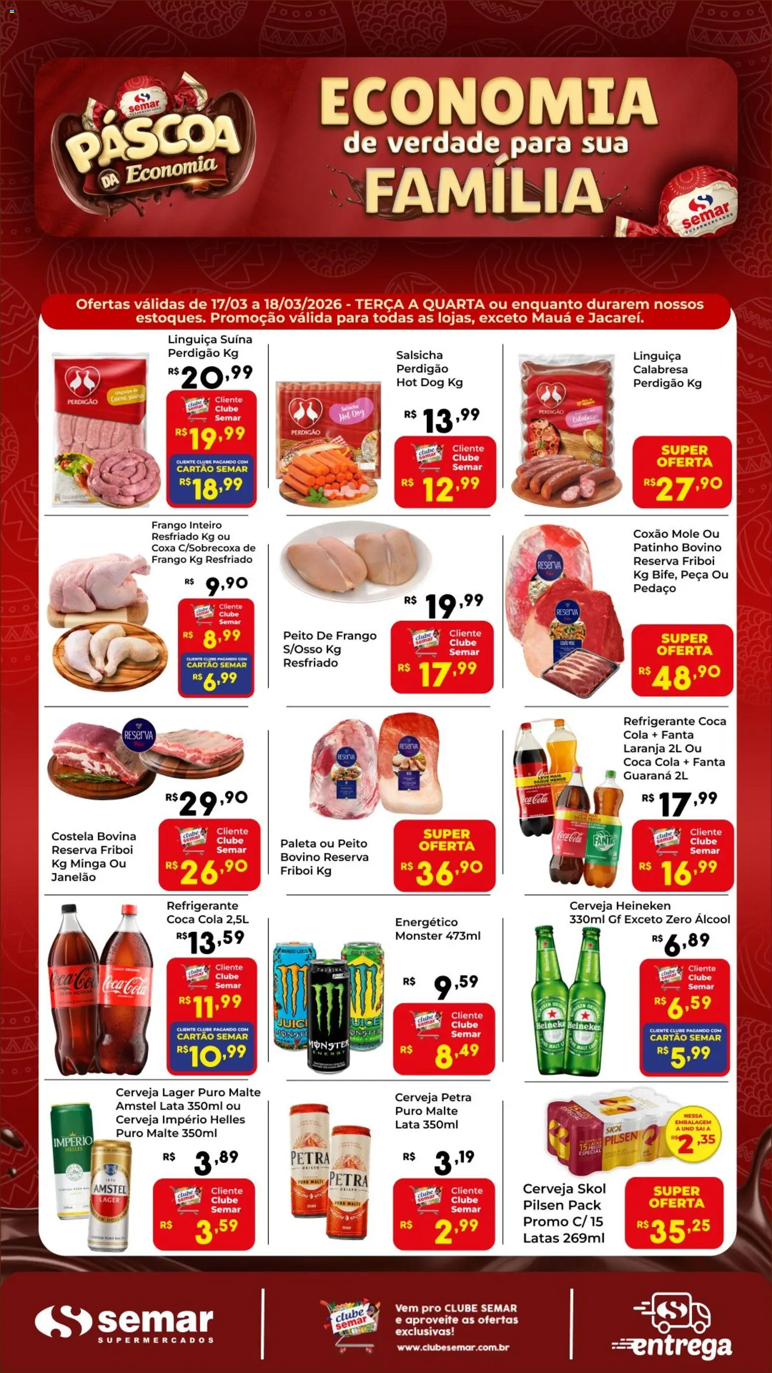 Semar Supermercado - Ofertas da semana - página 1- válido a partir de 17/03/2026
