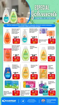 Pré-visualização Semar Supermercado - Ofertas Johnson's válida a partir de 03/02/2026