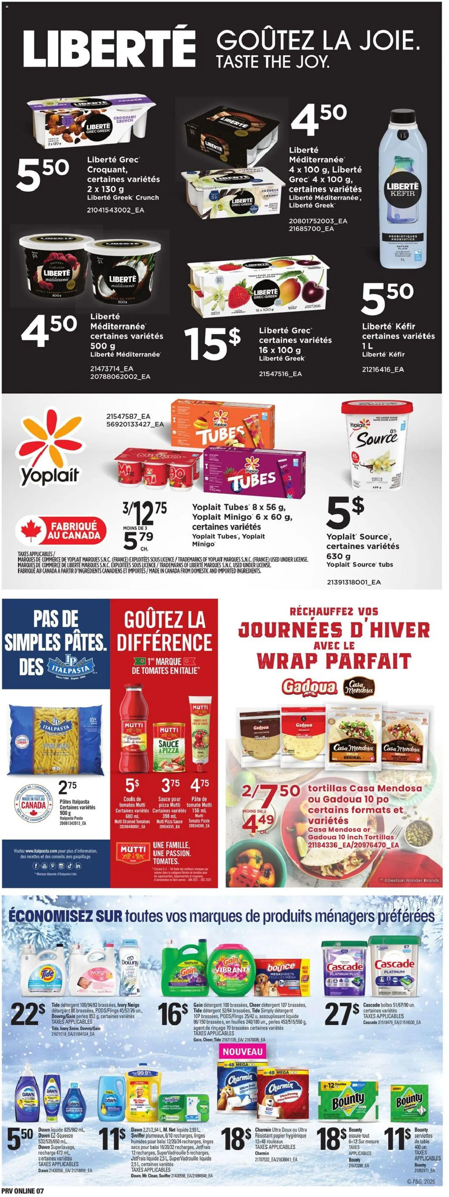 Provigo weekly flyer / circulaire - page 7- valid from Feb 26, 2026