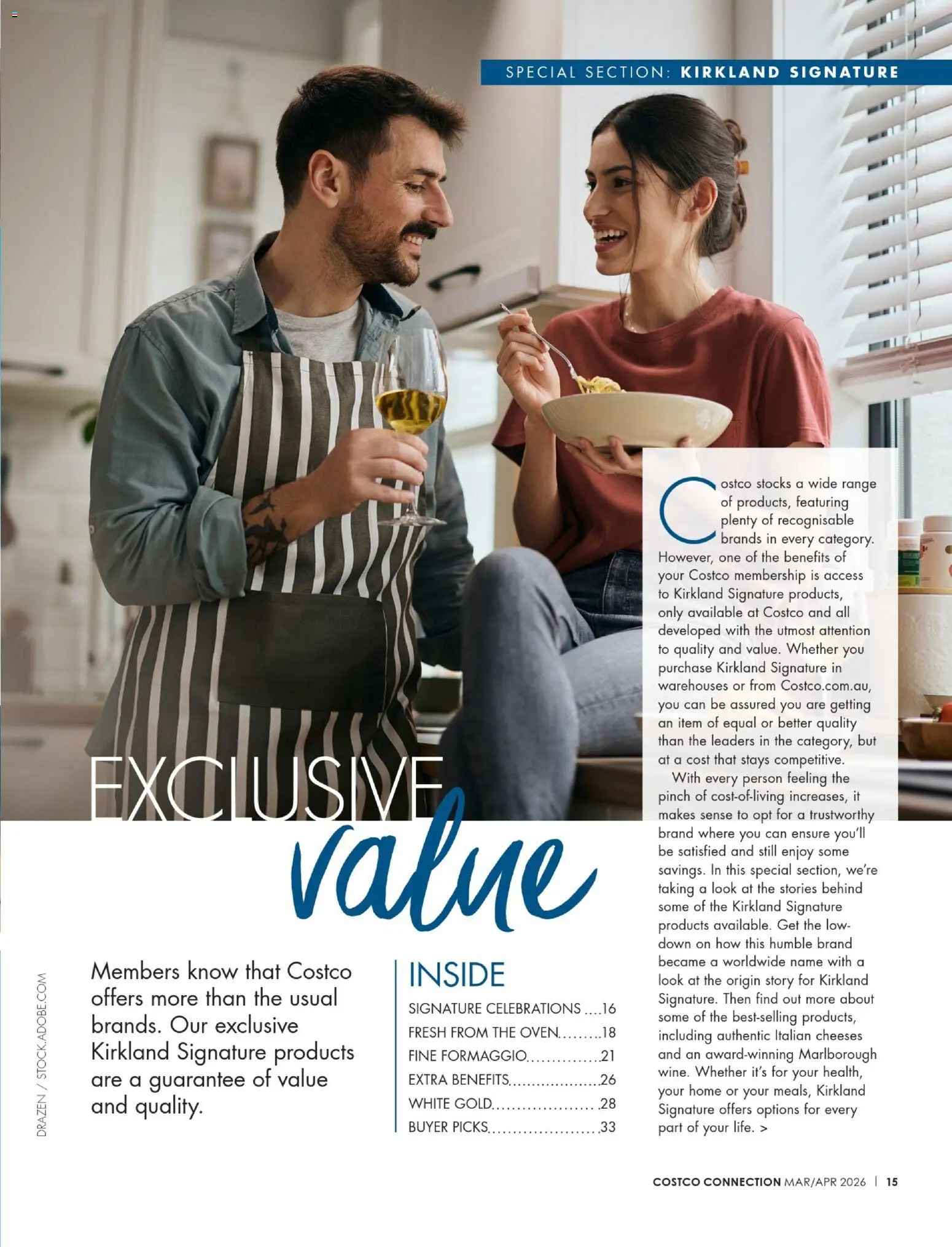 Costco catalogue  - page 15- valid from 01/03/2026