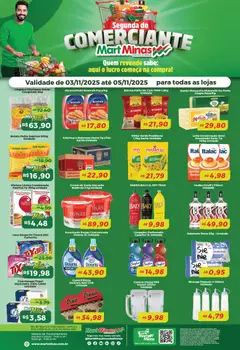 Pré-visualização Mart Minas - Ofertas Segunda do Comerciante válida a partir de 03/11/2025