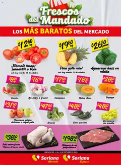 Soriana - Frescos del Mandado Mercado: Saltillo válido desde 14/10/2025