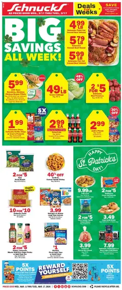Preview Schnucks Weekly Ad valid from 03/11/2026