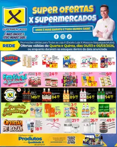 Pré-visualização X Supermercados - Ofertas da semana válida a partir de 04/03/2026