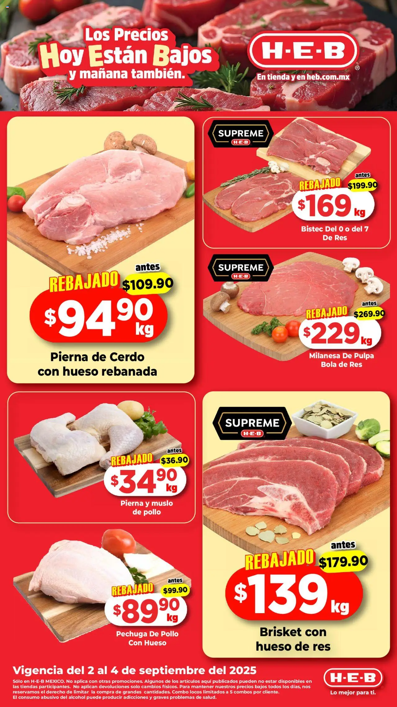 H-E-B folleto - página 1- válido desde 02/09/2025