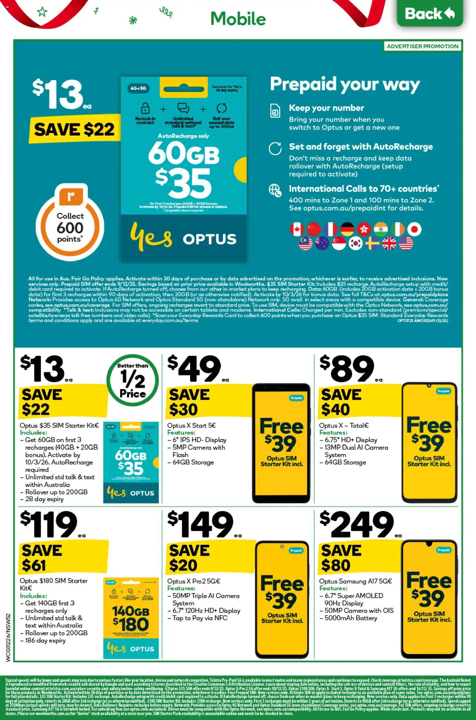 Weekly catalogue Woolworths 03/12 - page 52- valid from 03/12/2025