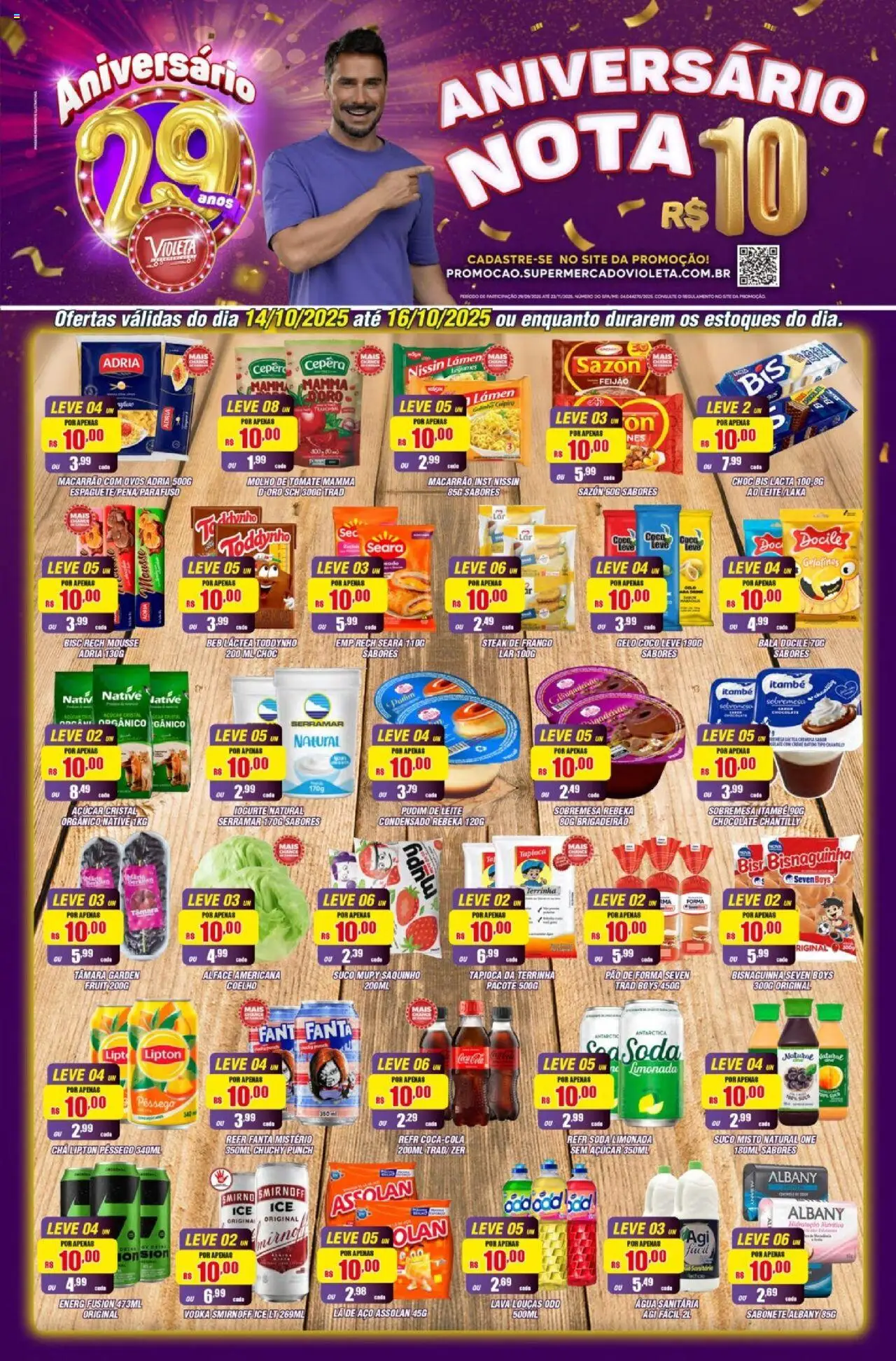 Violeta Supermercados - Ofertas da semana - página 1- válido a partir de 14/10/2025
