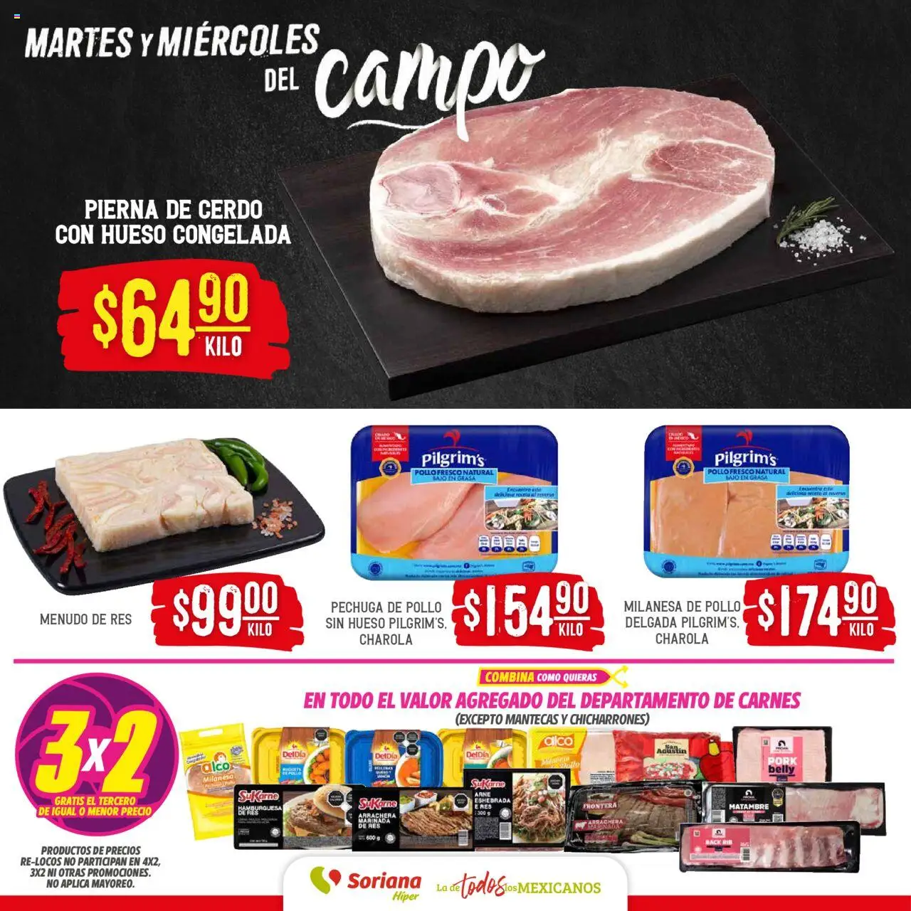 Soriana - Martes y Miércoles del Campo Híper: Juárez - página 4- válido desde 15/07/2025