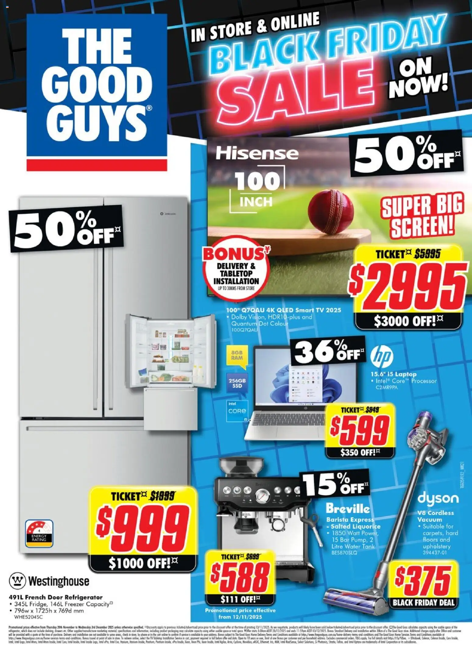 The Good Guys Black Friday - page 1- valid from 19/11/2025