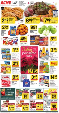 Preview Acme Weekly Ad - PA valid from 11/28/2025
