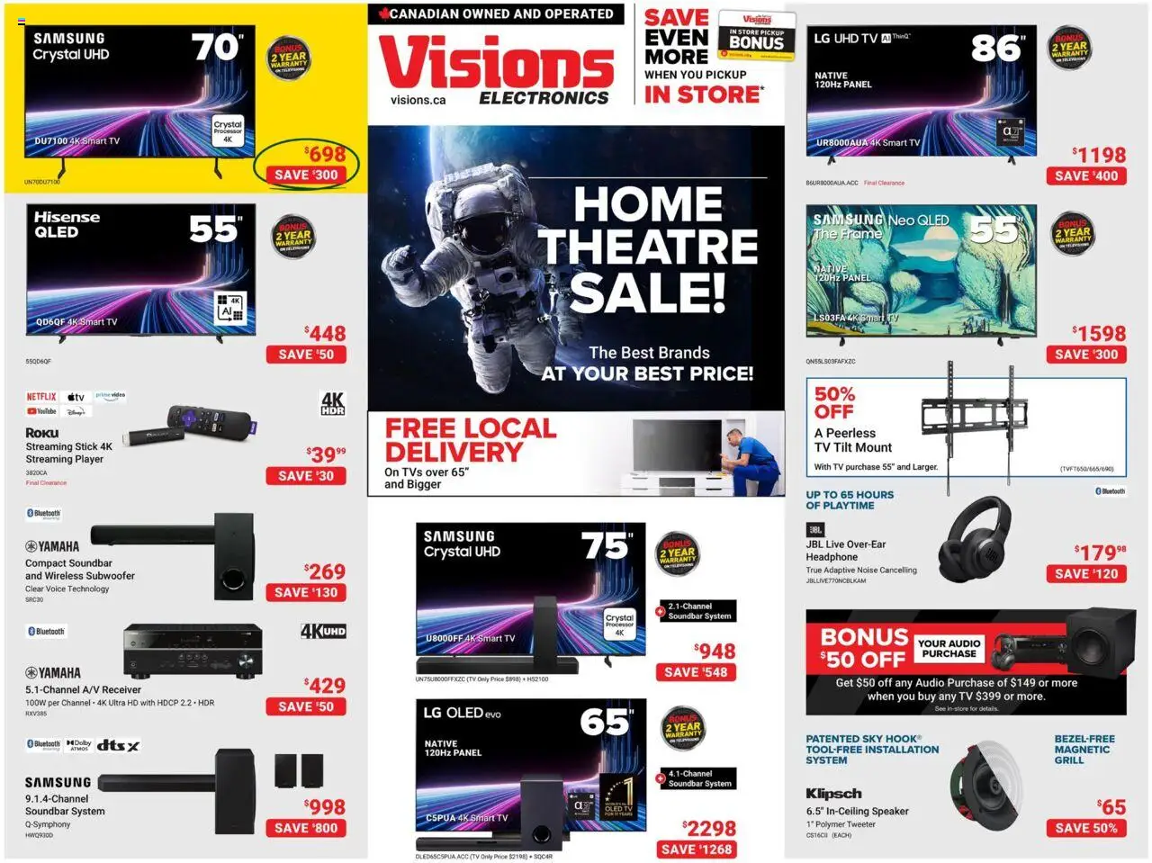 Visions - Flyer - page 1- valid from Sep 12, 2025